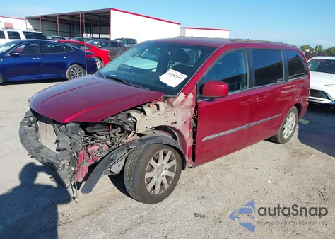 2013 Chrysler Town & Country Touring from USA, damaged, VIN 2C4RC1BG0DR741937